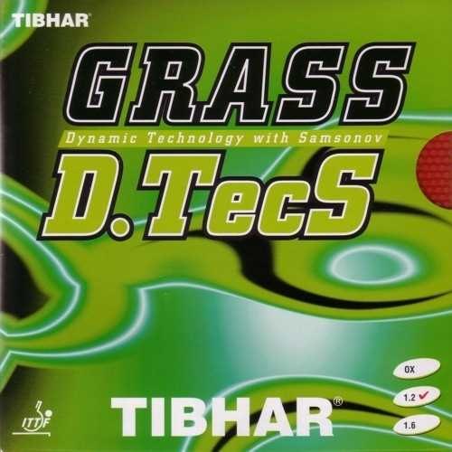 Tibhar Grass D.Tecs OX Revêtement de tennis de table Rouge
