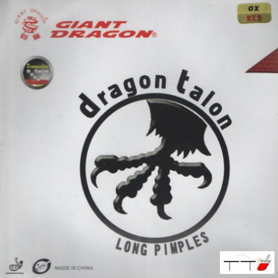 Giant Dragon Talon Long Pips Table Tennis Rubber OX 