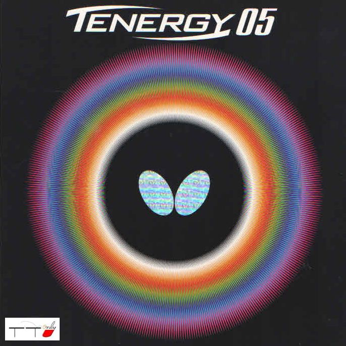 Black New Butterfly Tenergy 05 Table Tennis Rubber FX 2.1 Thickness 