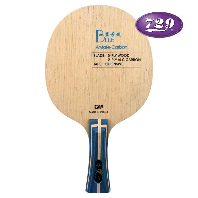 OZ 729 TopPoint Custom-made Table Tennis Bat +***Balls Fast Attack 4x Carbon 