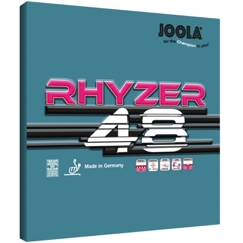Tischtennis Belag Joola Rhyzer Pro 50 rot 2,0 