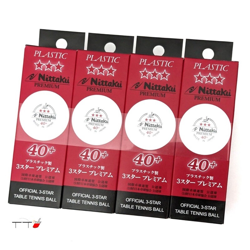 Nittaku 3-Star Premium Celluloid Ball-Paddle Palace